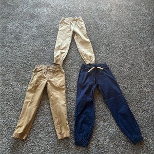 Children’s Place Tan and Navy Boys Joggers Bundle